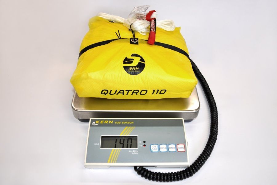 Paracaídas cuadrado Sky QUATRO