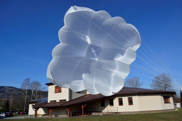 Paracaídas cuadrado Sky QUATRO