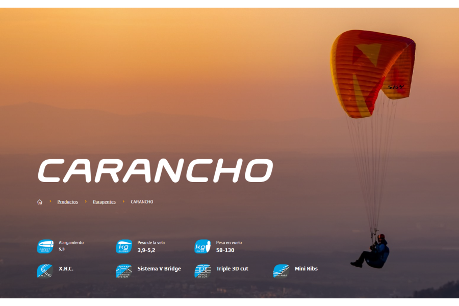 Sky Paragliders CARANCHO