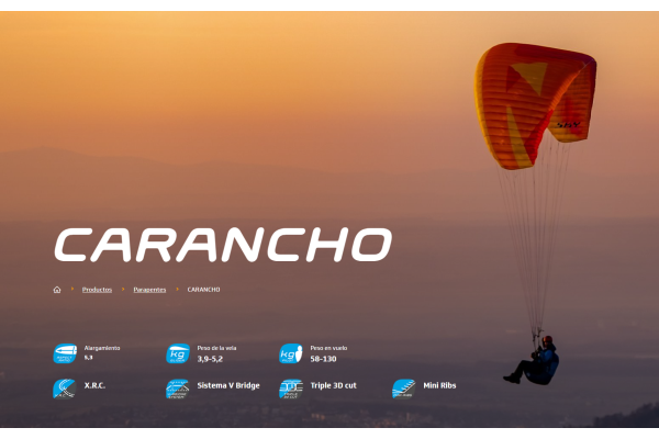 Sky Paragliders CARANCHO