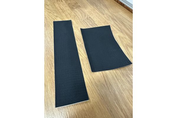 RipStop adhesivo grueso de color negro para reparación de sillas y mochilas