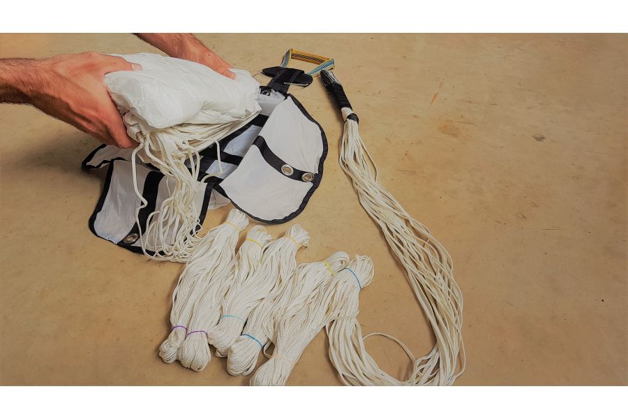 Plegado de paracaídas